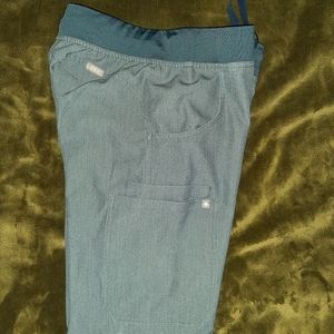 Blue Heather/Denim-style Figs Kade Scrubs